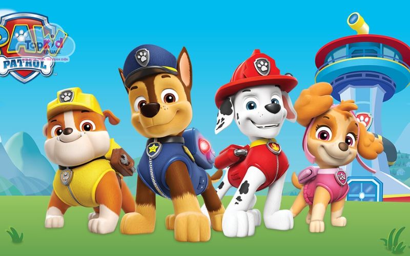 Phim hoạt hình tiếng Anh cho bé: Paw Patrol