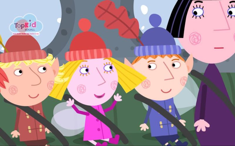 Phim hoạt hình tiếng Anh cho bé: Ben & Holly’s Little Kingdom