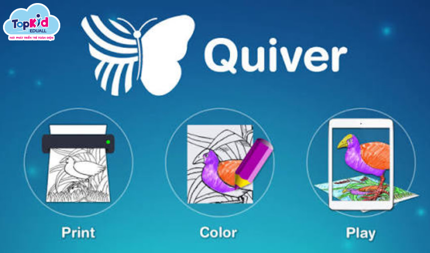 Quiver – Biến tranh tô màu thành thế giới 3D. Quiver – Biến tranh tô màu thành thế giới 3D.